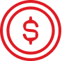 money icon. Digital Strategy Agency concept