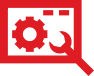 Web maintenance icon. Digital Strategy Agency concept